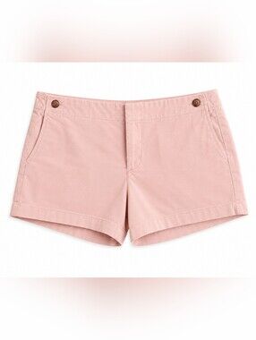GAP Light Pink High-Rise Cotton Shorts Sz 16
